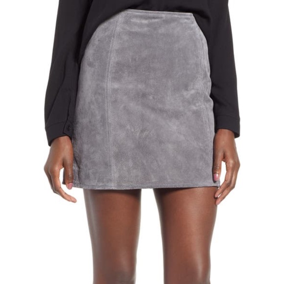 Blank NYC Dresses & Skirts - Blank NYC Suede Skirt